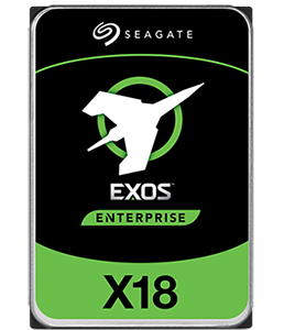 Seagate Exos X18 3.5-Inch 512e/4Kn SATA Enterprise Hard Drive