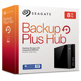 Backup Plus Hub Drive BoxShot