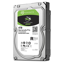 Left Angle View (4TB Hard Drive)