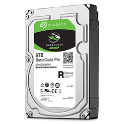 Left Angle View (6TB Hard Drive)