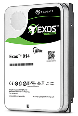 Seagate Exos X14 3.5-Inch Internal 512e/4Kn SATA Enterprise Hard Drive