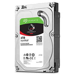 Left Angle View (4TB Hard Drive)