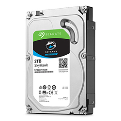 Left Angle View (2TB Hard Drive)